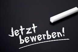 Jetzt bewerben! Jetzt bewerben!